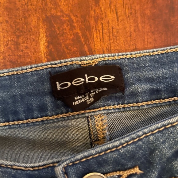 Bebe Womens Jeans Size 28 Pre-Owned - Picture 3 of 3